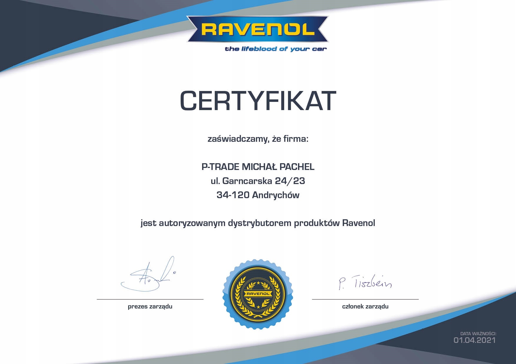 RAVENOL ATF Type Z1 Fluid 4L Klasa lepkości SAE inna