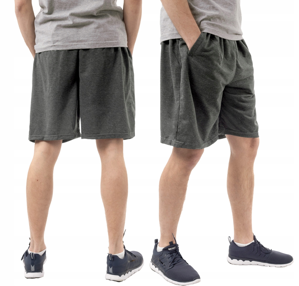 

Krótkie Spodenki Dresowe Szorty Męskie 6209-1 7XL