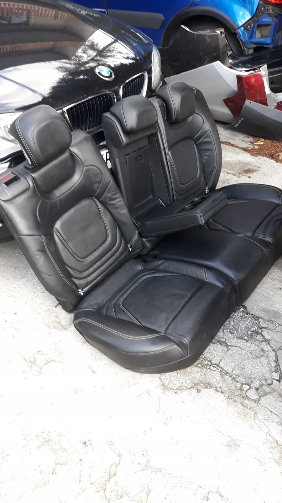 кресла диван CITROEN DS5 кожа задний