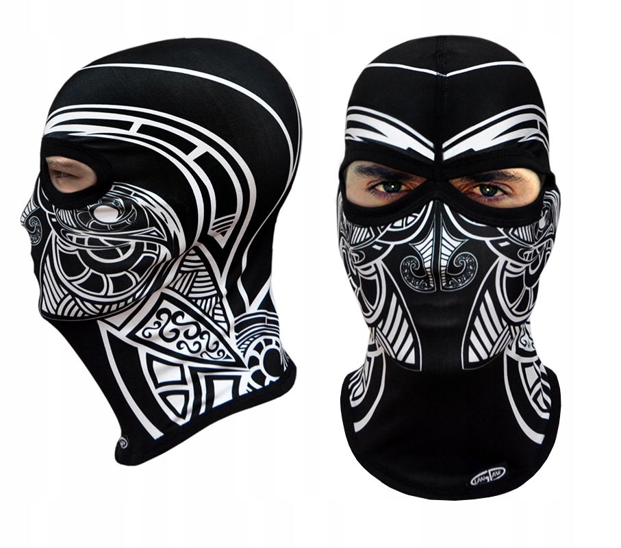 

Kominiarka Termoaktywna Kask Maorys oczy Jony Ag+
