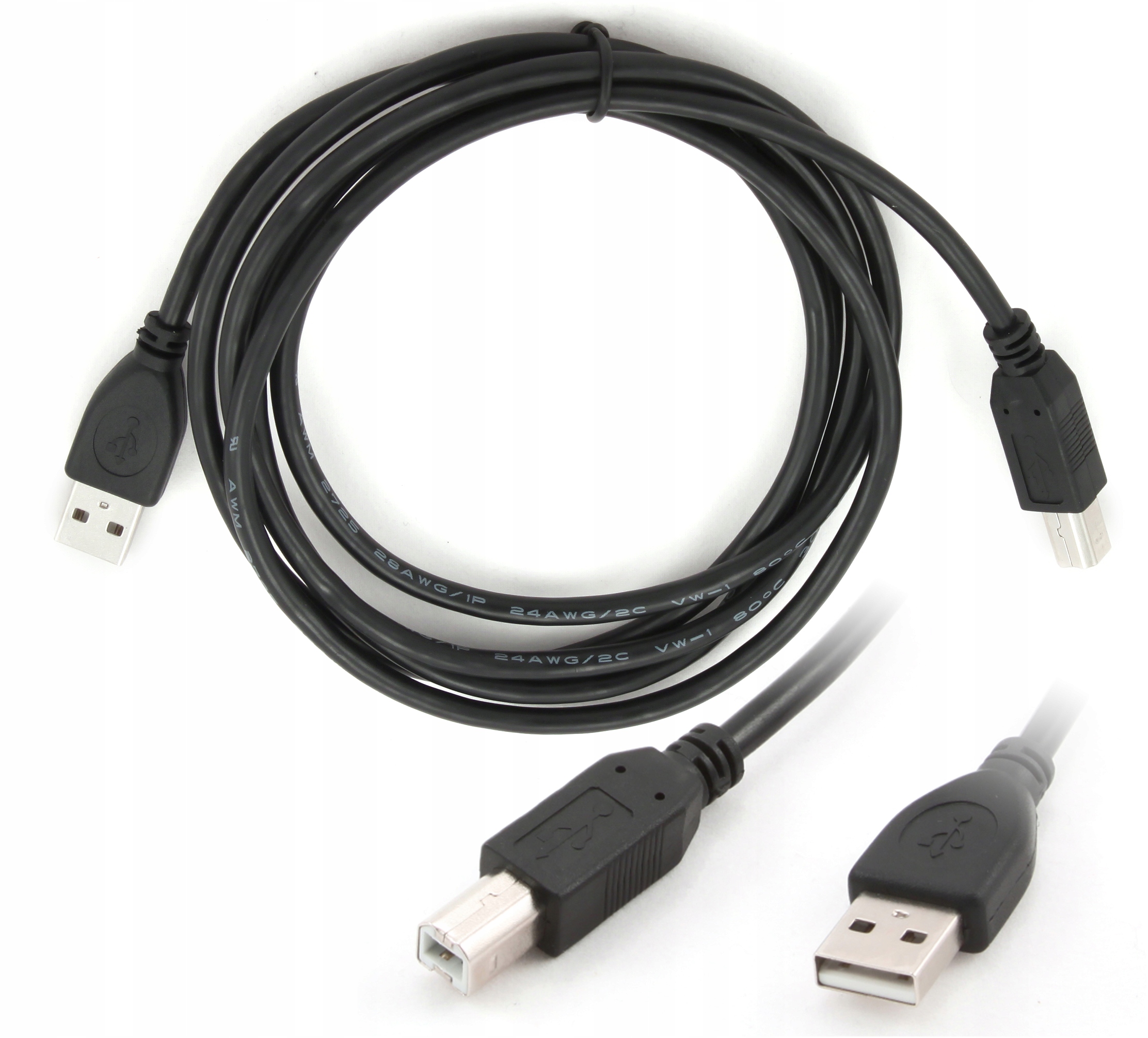 

Kabel Usb A-b 2.0 1,8 m do drukarki dysku skanera