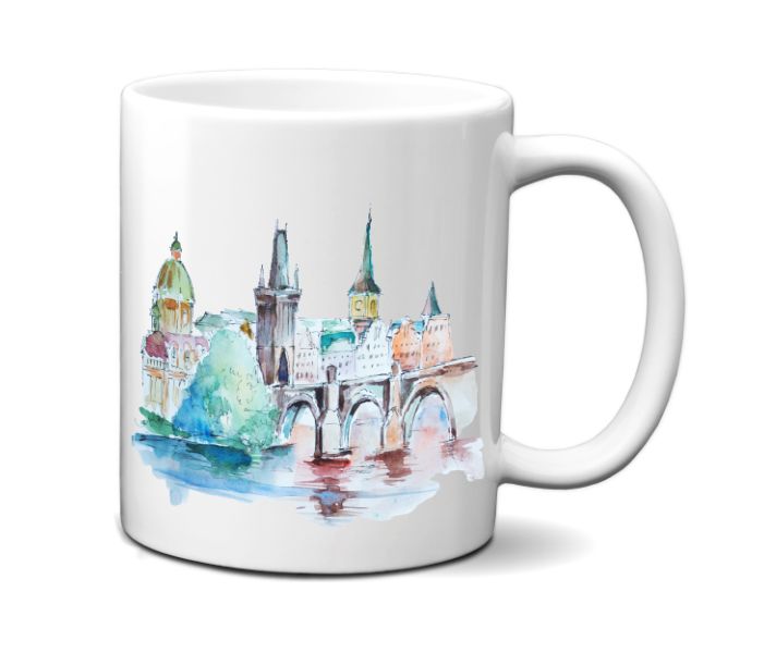 

Kubek Kolekcja Cities Miasta Akwarele v6 Praga