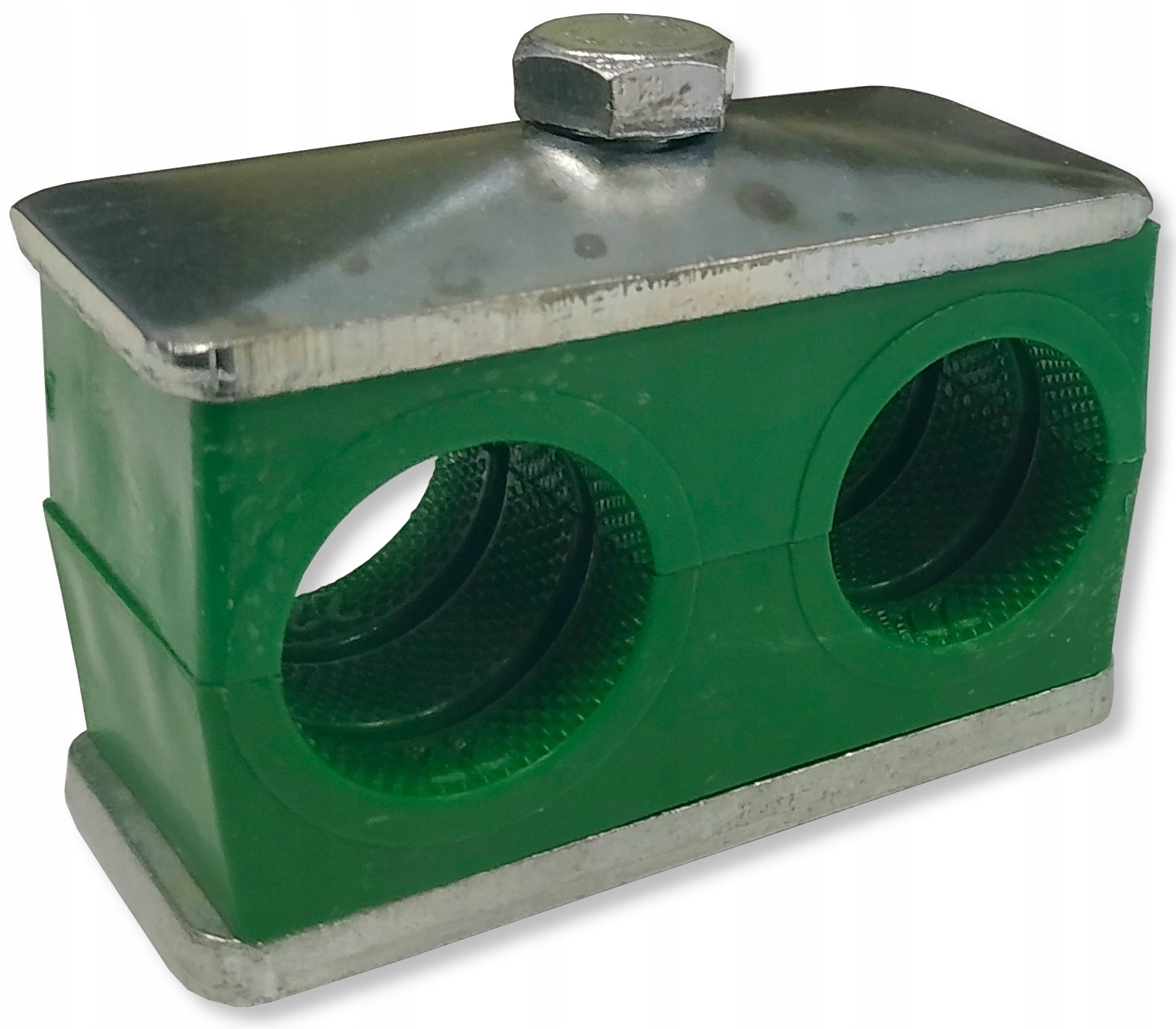 OBEJMA PODWÓJNA 12 mm MOCOWANIE PRZEWODÓW HYDR.