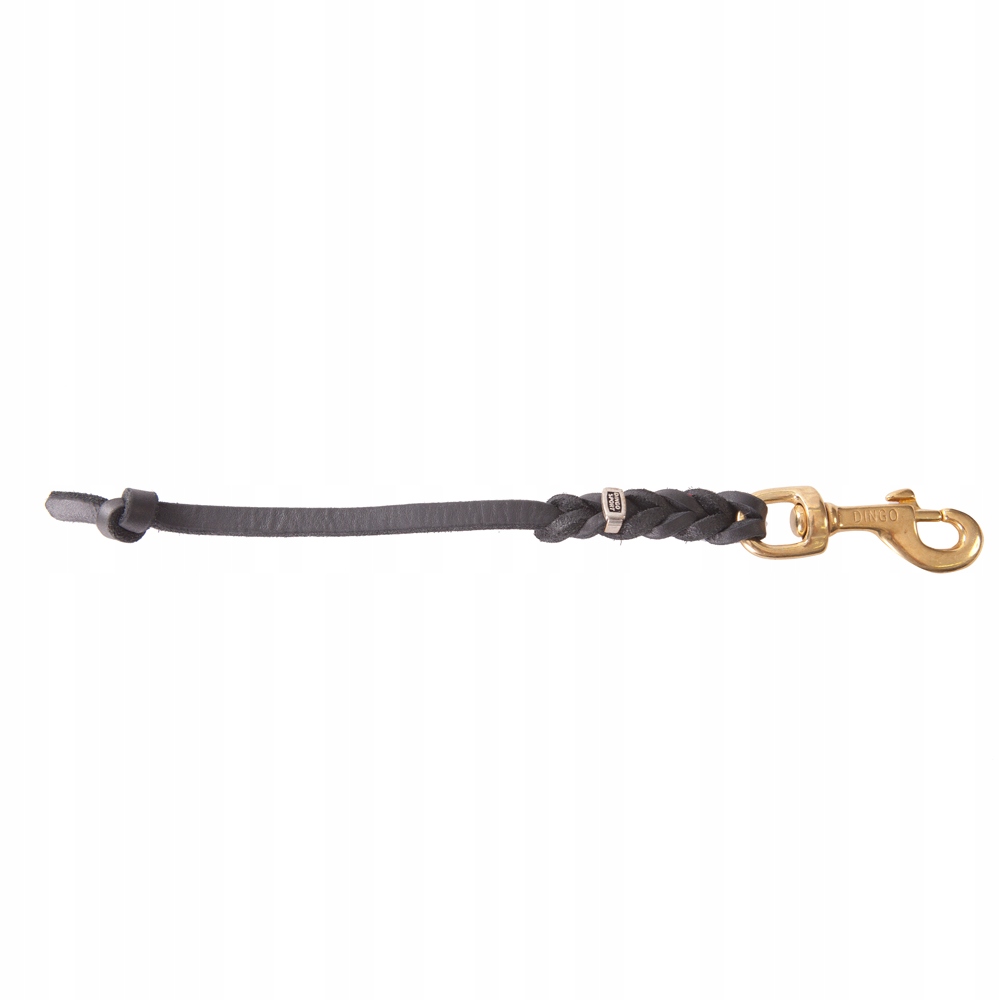 

Dingo Gear K9 Smycz Pojedyncza Skóra DŁ.30CM Czerń