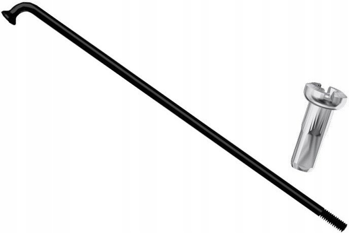 

Szprychy Szprycha Sapim Leader Czarne +Nypel 266mm