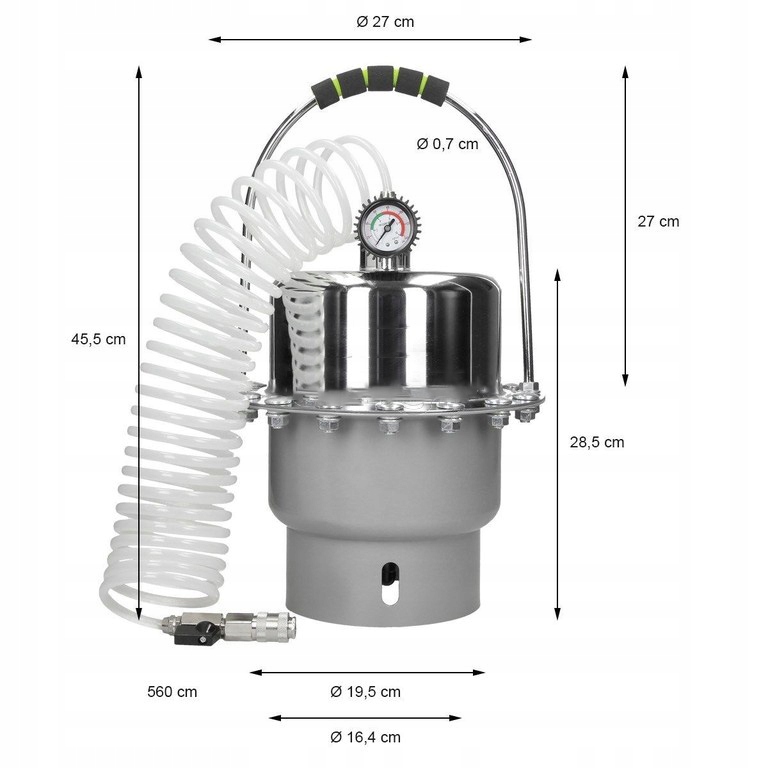 ZESTAW DO ODPOWIETRZANIA WYMIANY PLYNU HAMULCOWEGO Producent code L0031
