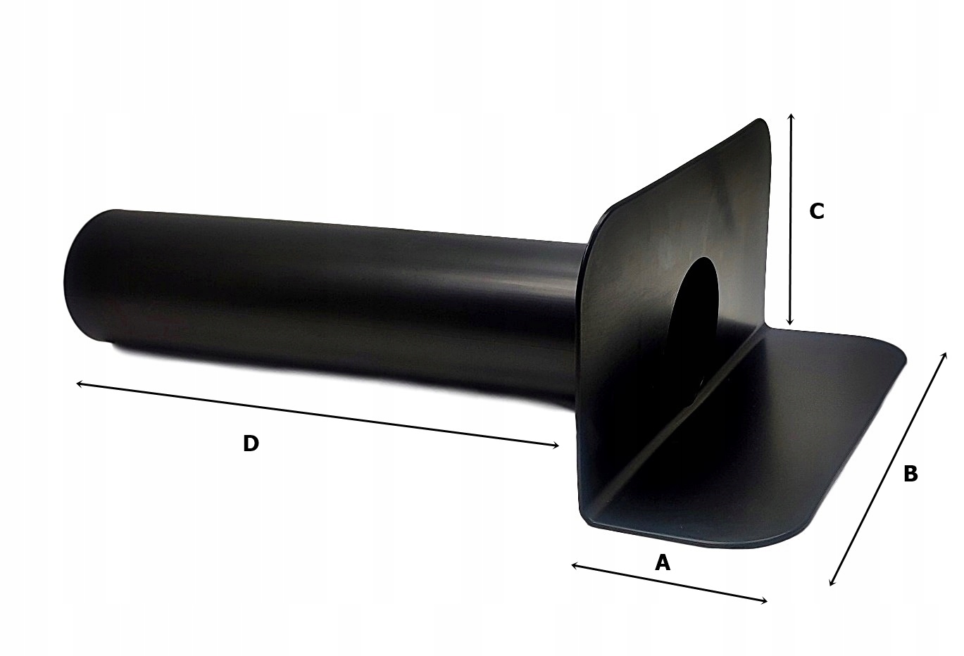WPUST ATTYKOWY KIELICH PRZYŚCIENNY DO PAPY Fi 110 Marka Italprofili
