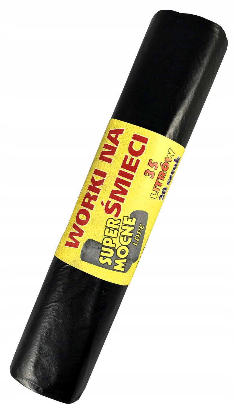 

Worki na śmieci LD 35L 50/60 20szt na rolce