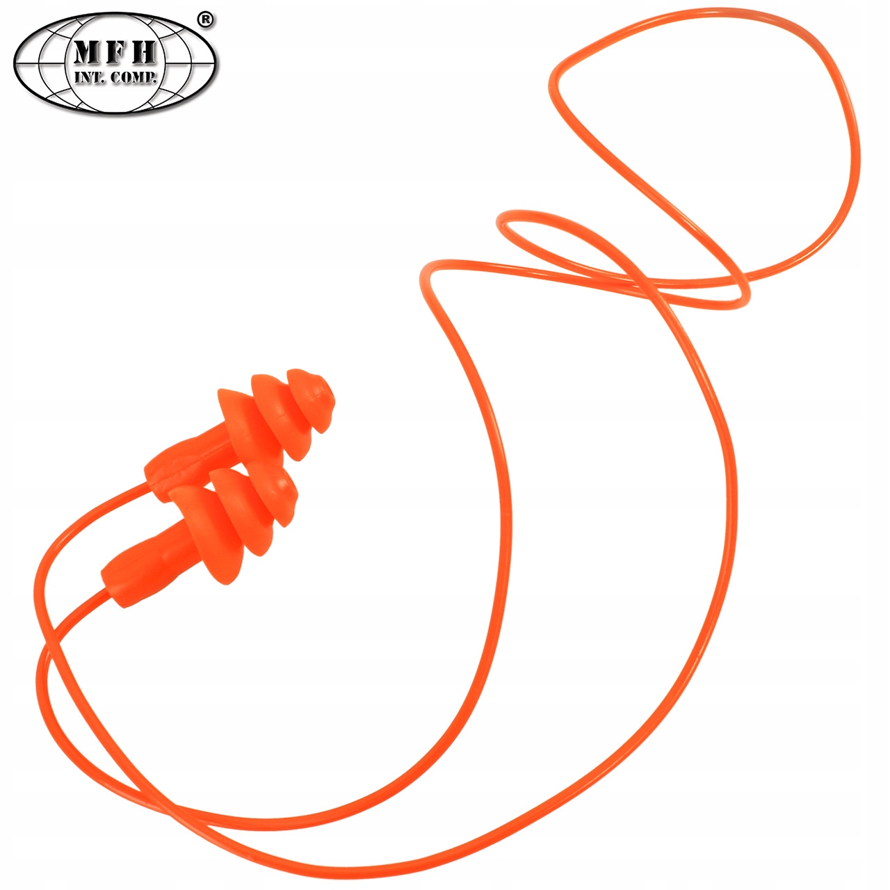 STOPERY Wojskowe Strzeleckie do USZU w Etui MFH Orange Model 28711