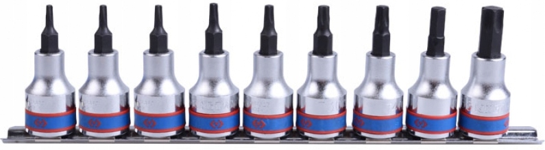 

Nasadki 3/8 Torx T10-T50 9szt King Tony 3109PR