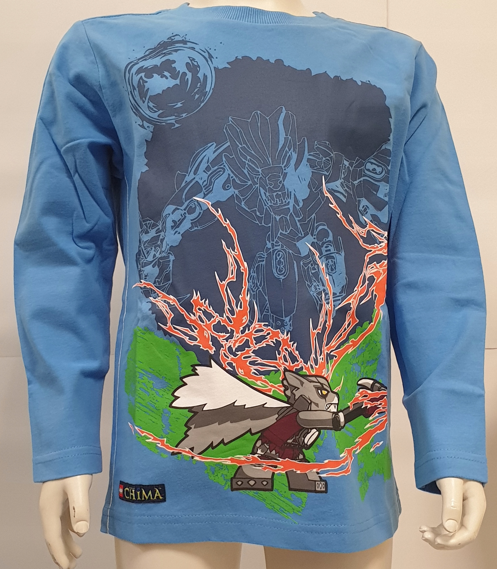 

Bluzka Lego Chima Tristan 207 niebieska r.116