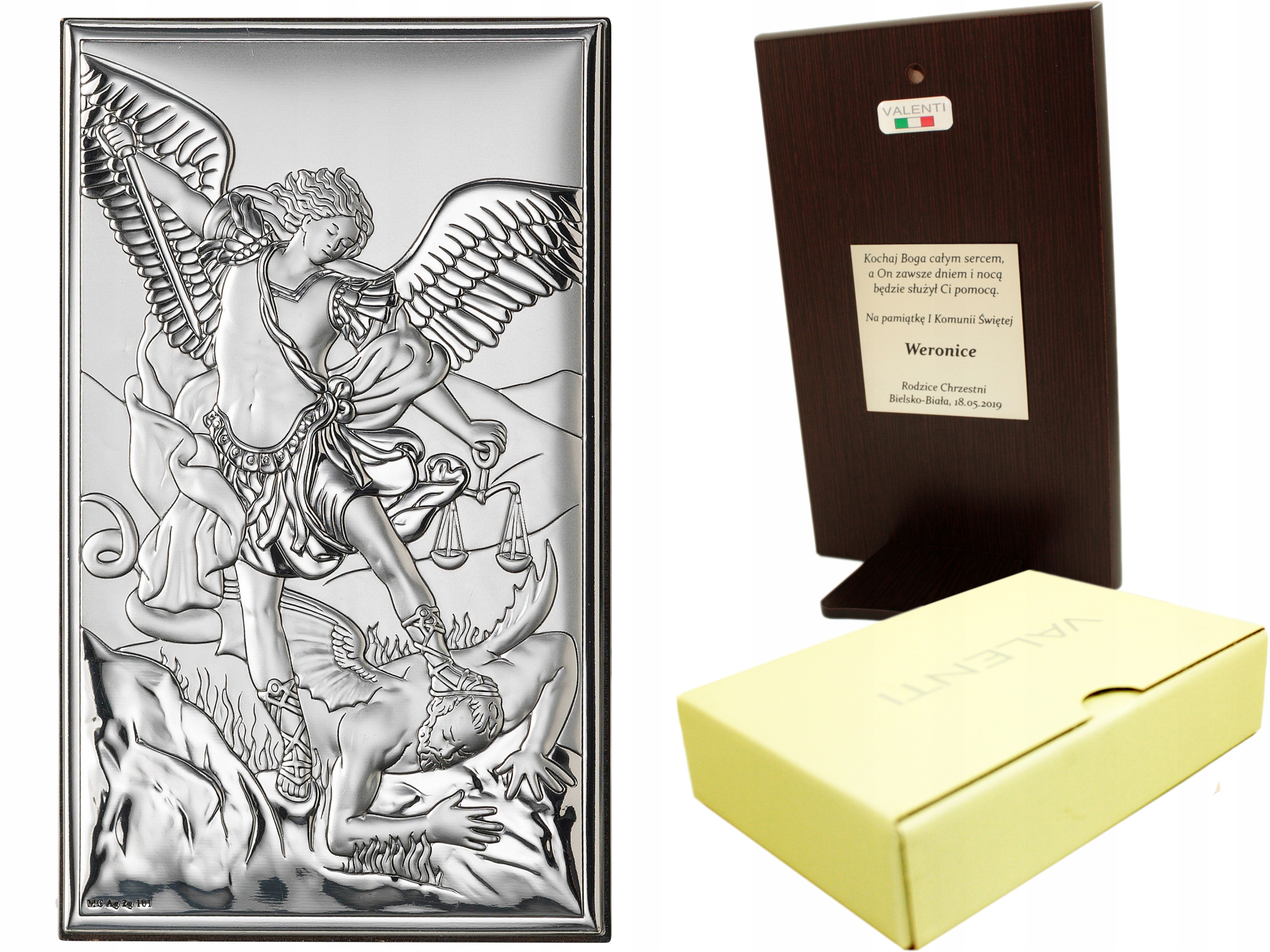 Michal Archaniol XXL obrázek s gravírováním