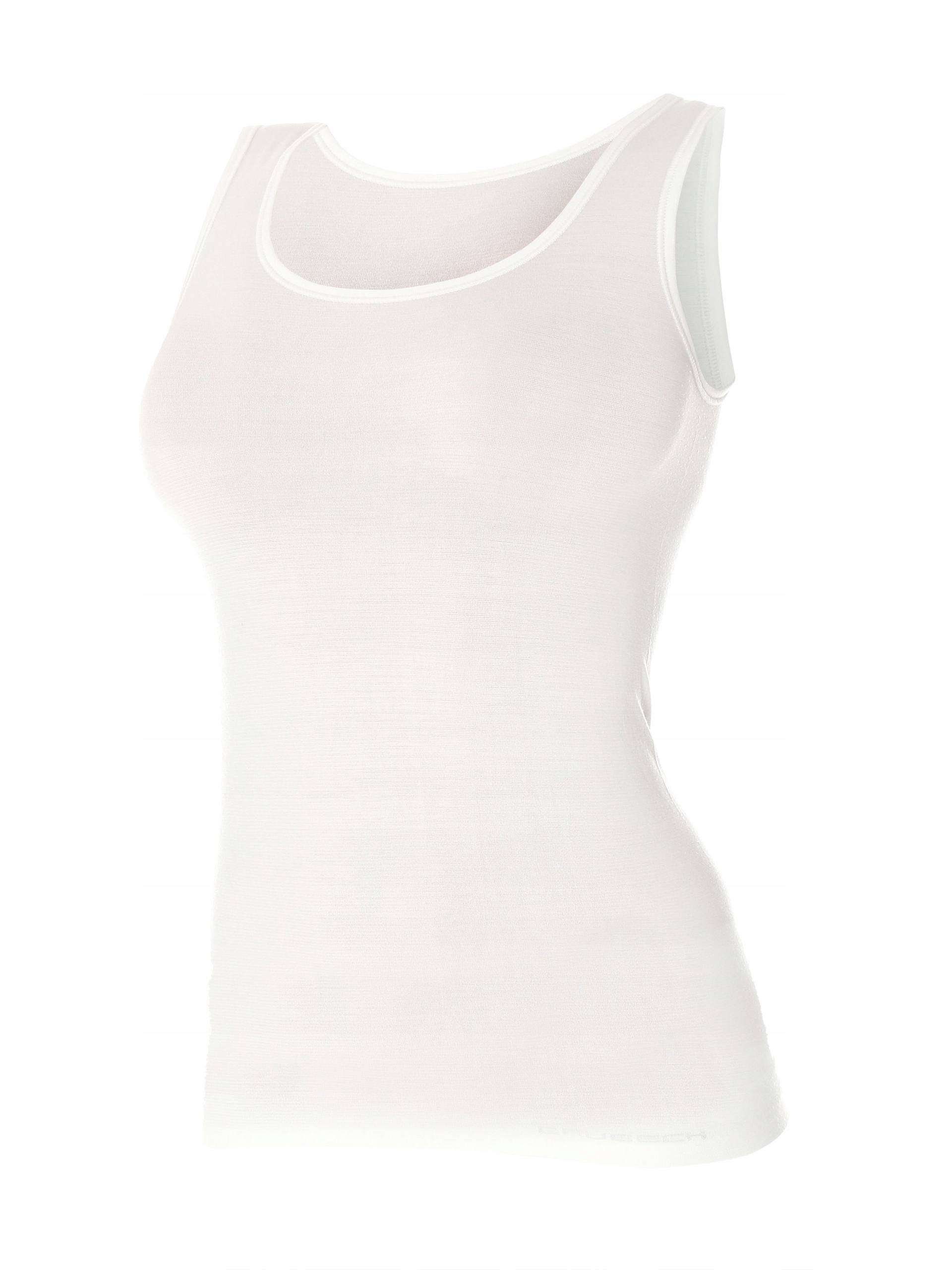 Brubeck TA1017W Tričko bez rukávů Comfort Wool krémové S