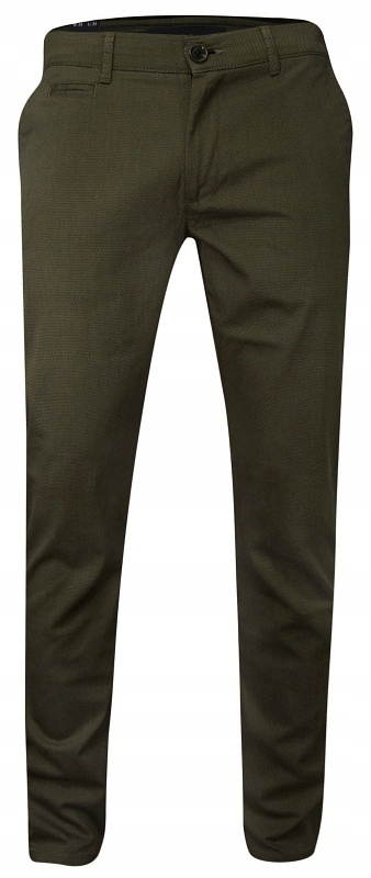 

Oliwkowe bawełniane spodnie chinos Rigon- 31/34