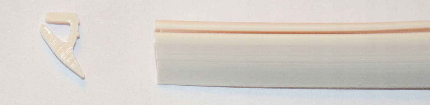 Uszczelka Klin Ozdobny Listwy Aluminiowej 8 mm