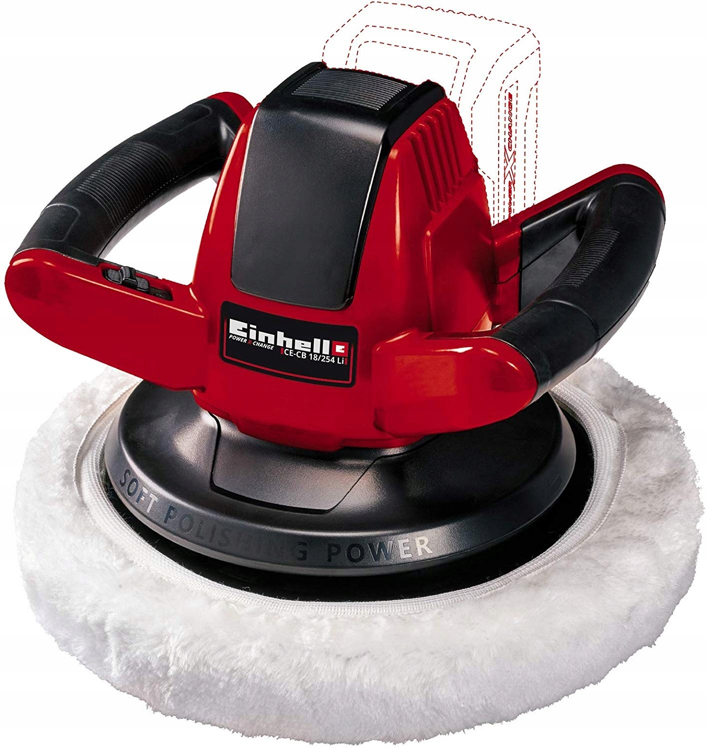 Einhell Ce-cb 18/254 Li-Solo Akumulátorová leštička