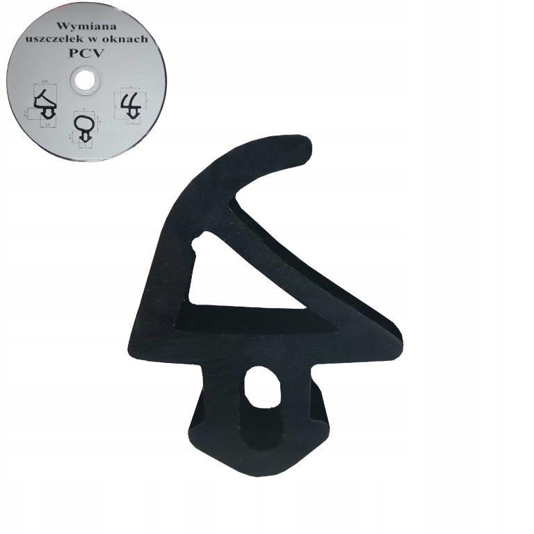 Uszczelka do okna okien okienna PCV S-1113 PLASTMO