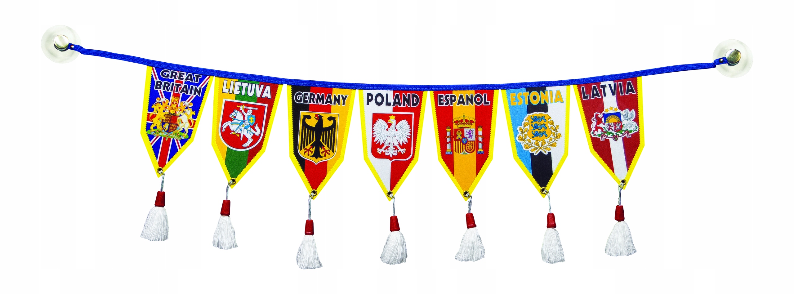 

Proporczyk zestaw 7 proporczyków Tirbus ciężarówki