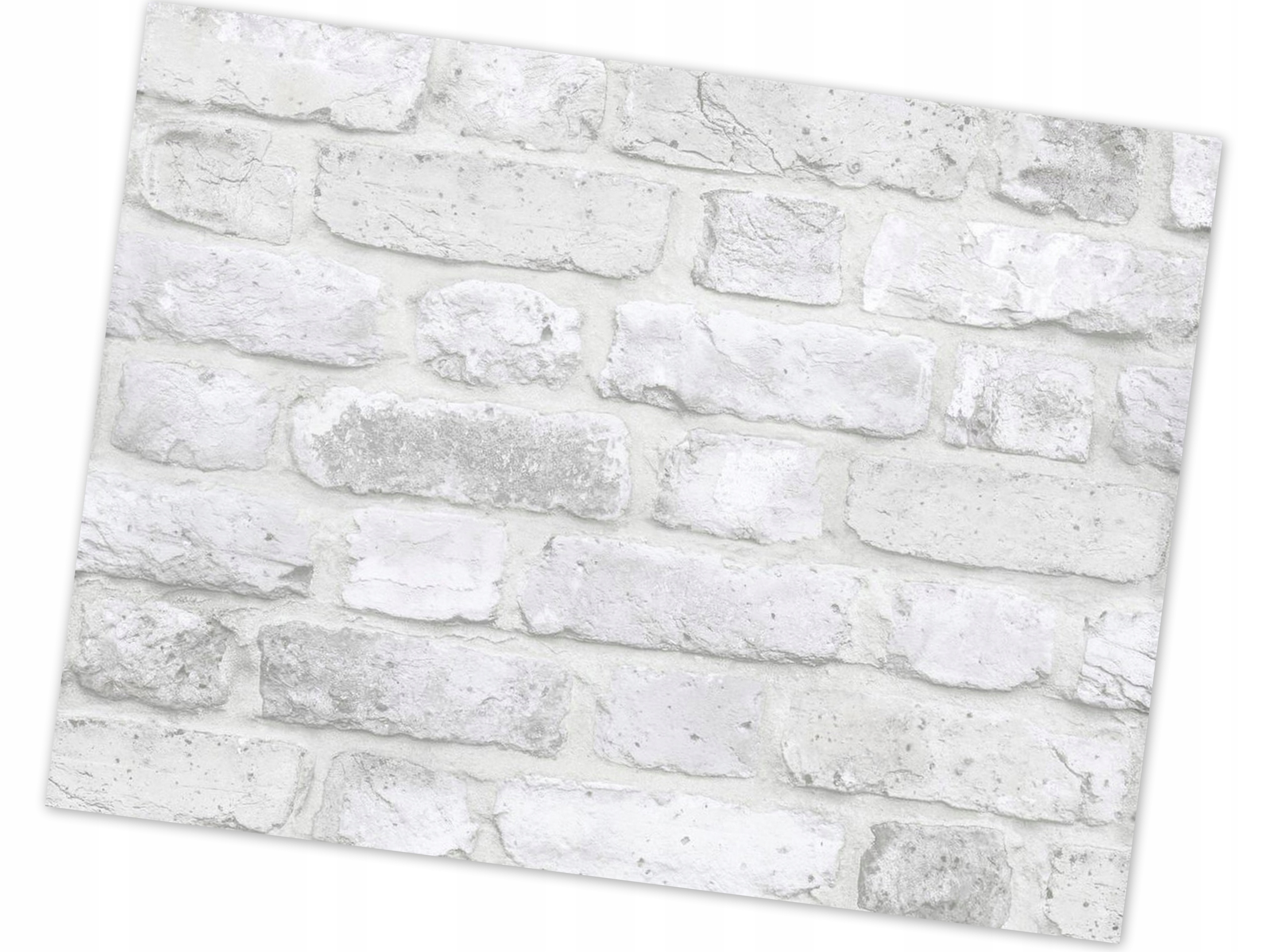 

Tapeta Grandeco FC2503 Stary Mur Biała Cegła 3D