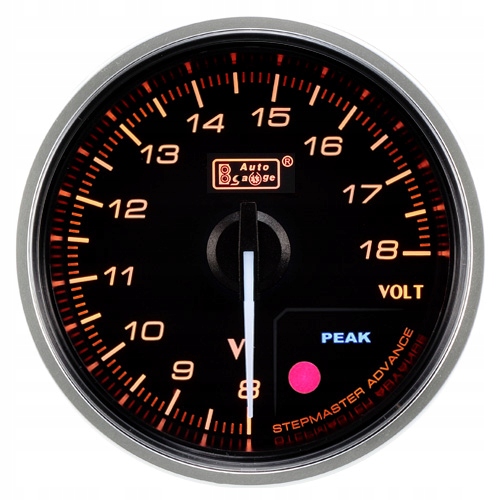 Indikátor Voltmeter Auto gauge Premium 52 mm