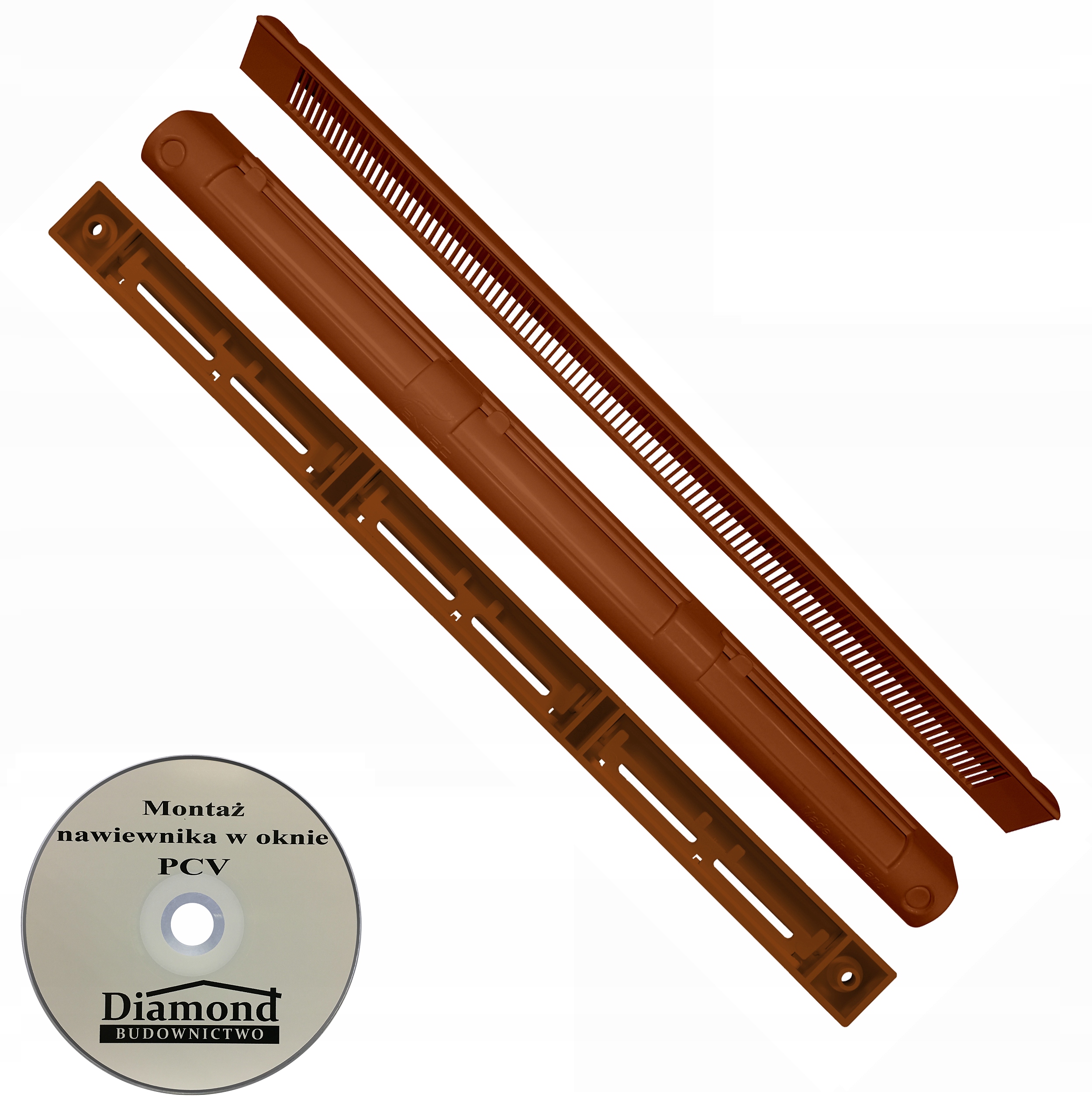 

Nawiewnik do okien okna Ventec Vt 101 Jasny Brąz