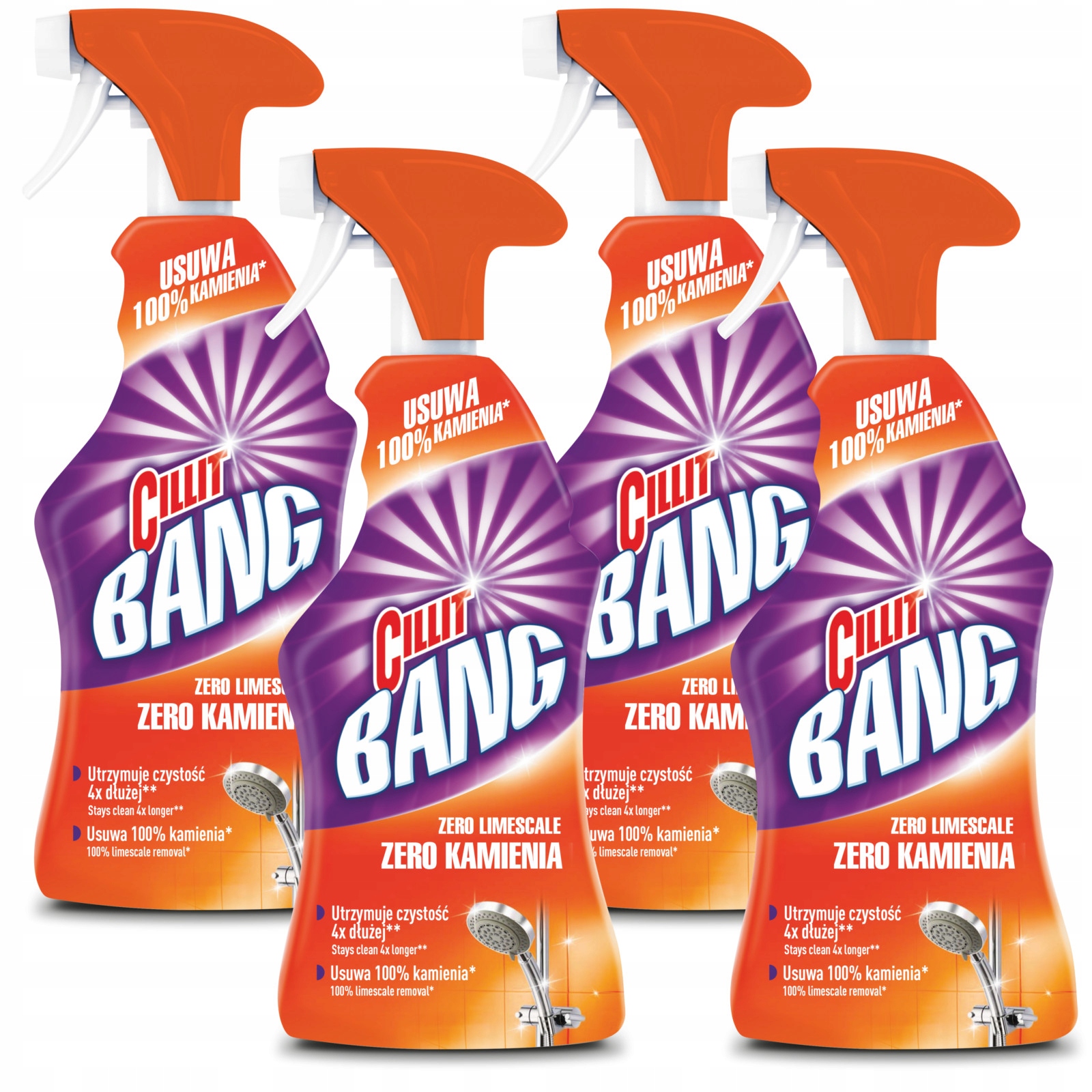

Cillit Bang Turbo Kamień i Brud Spray 4 x 750ml