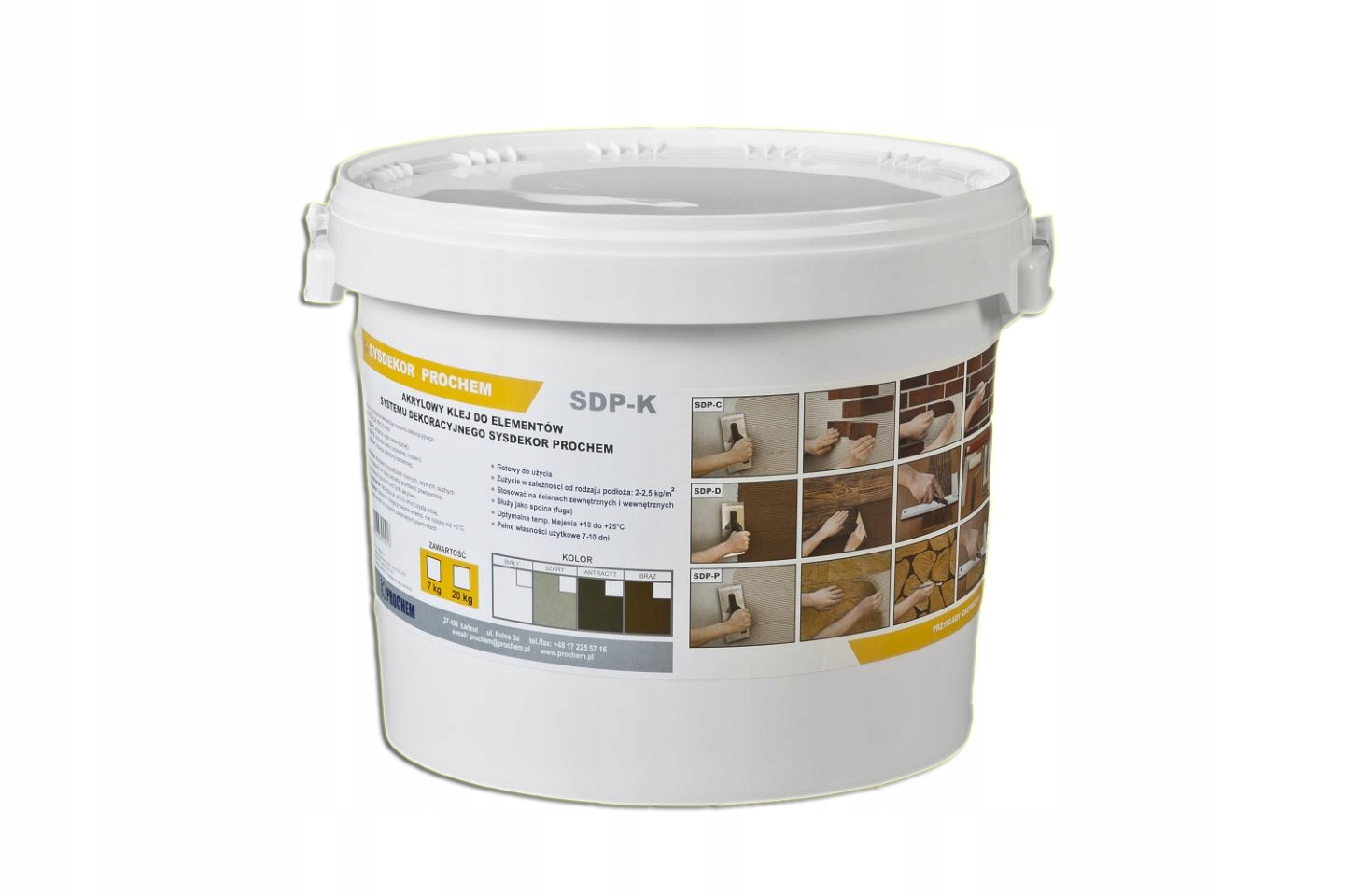 Klej do deska elastyczna elewacyjna żywiczny 3kg Typ klej do glazury i terakoty