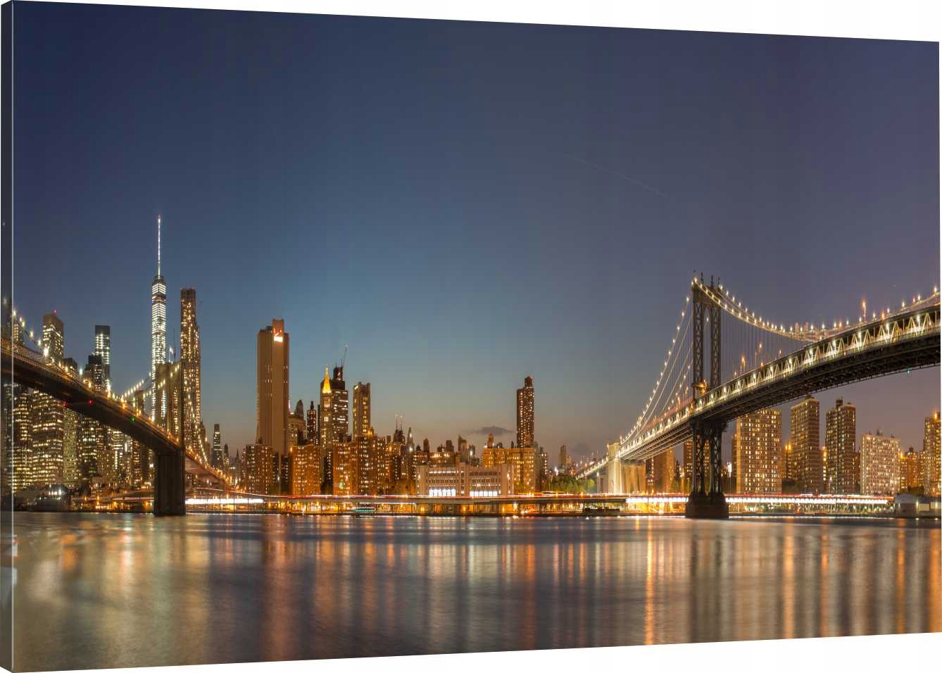 

Obraz Na Płótnie Panorama Nocą 120X80 800 Wzorów