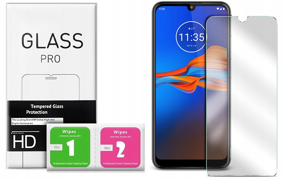 

Szkło Hartowane Tempered Do Motorola Moto E6 Plus