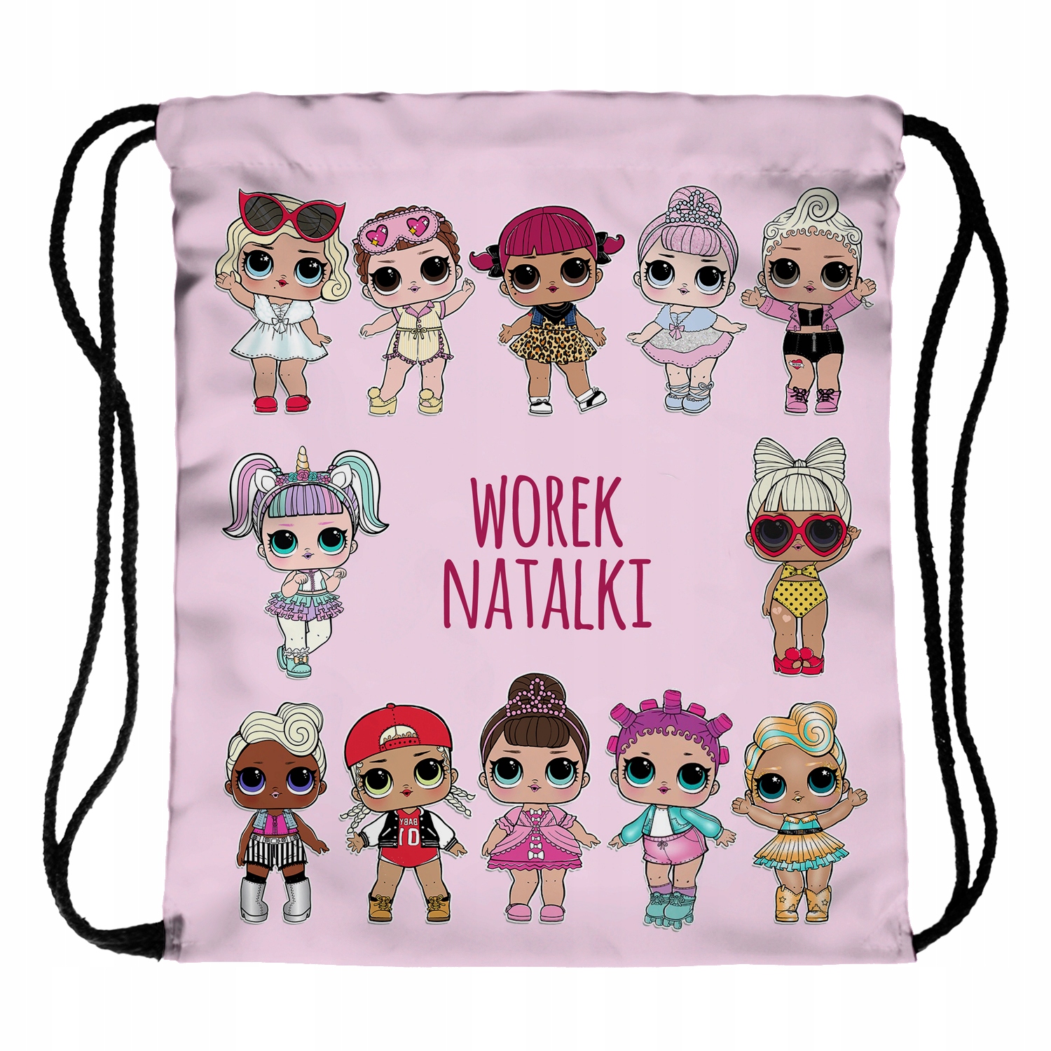 Worek plecak do przedszkola Z IMIENIEM duży wybór Płeć Chłopcy Dziewczynki