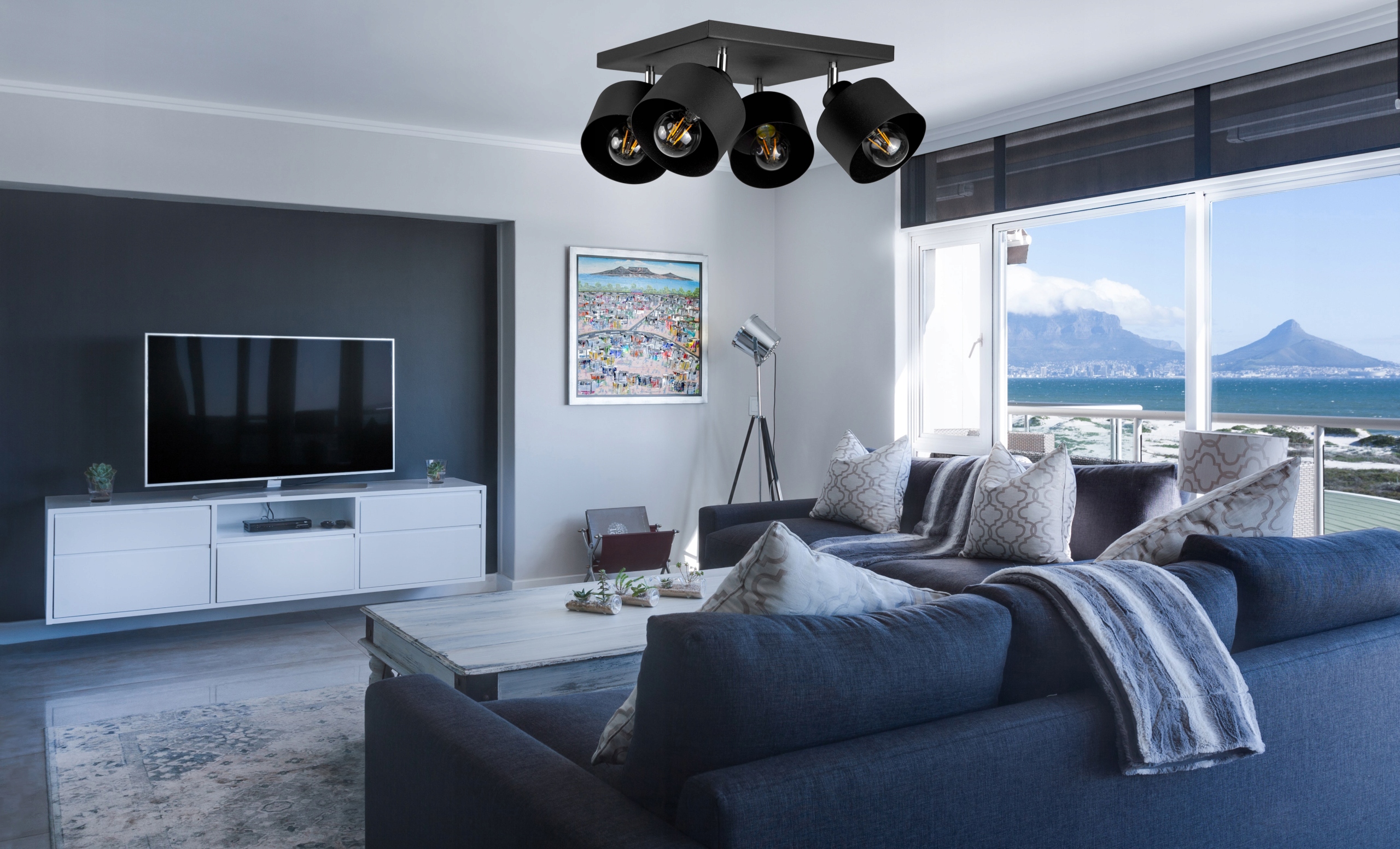 LAMPA SUFITOWA PLAFON ŻYRANDOL LOFT EDISON LED EAN (GTIN) 5905475372186