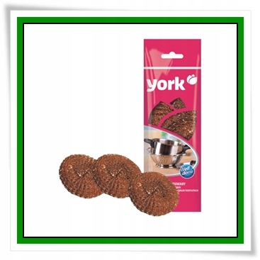 

Czyścik Druciak Miedziowany 3 szt. marki York