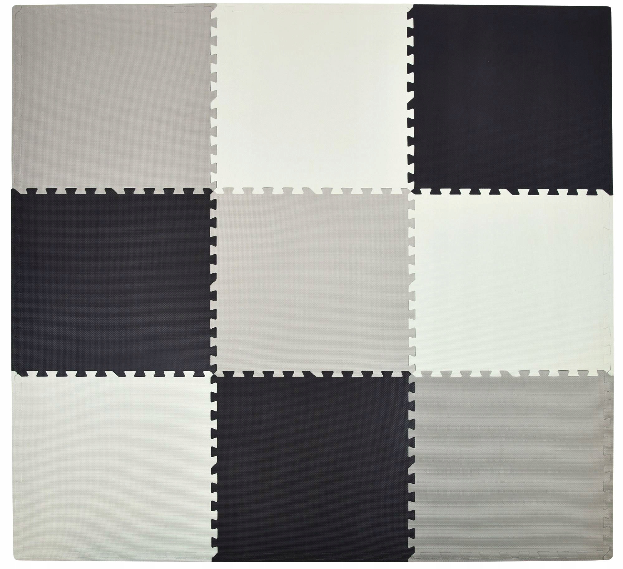 БОЛЬШИЕ ГОЛОВОЛОМКИ ПЕНЫ КОВРИК из пеноматериала 180x180CM 9 ШТ