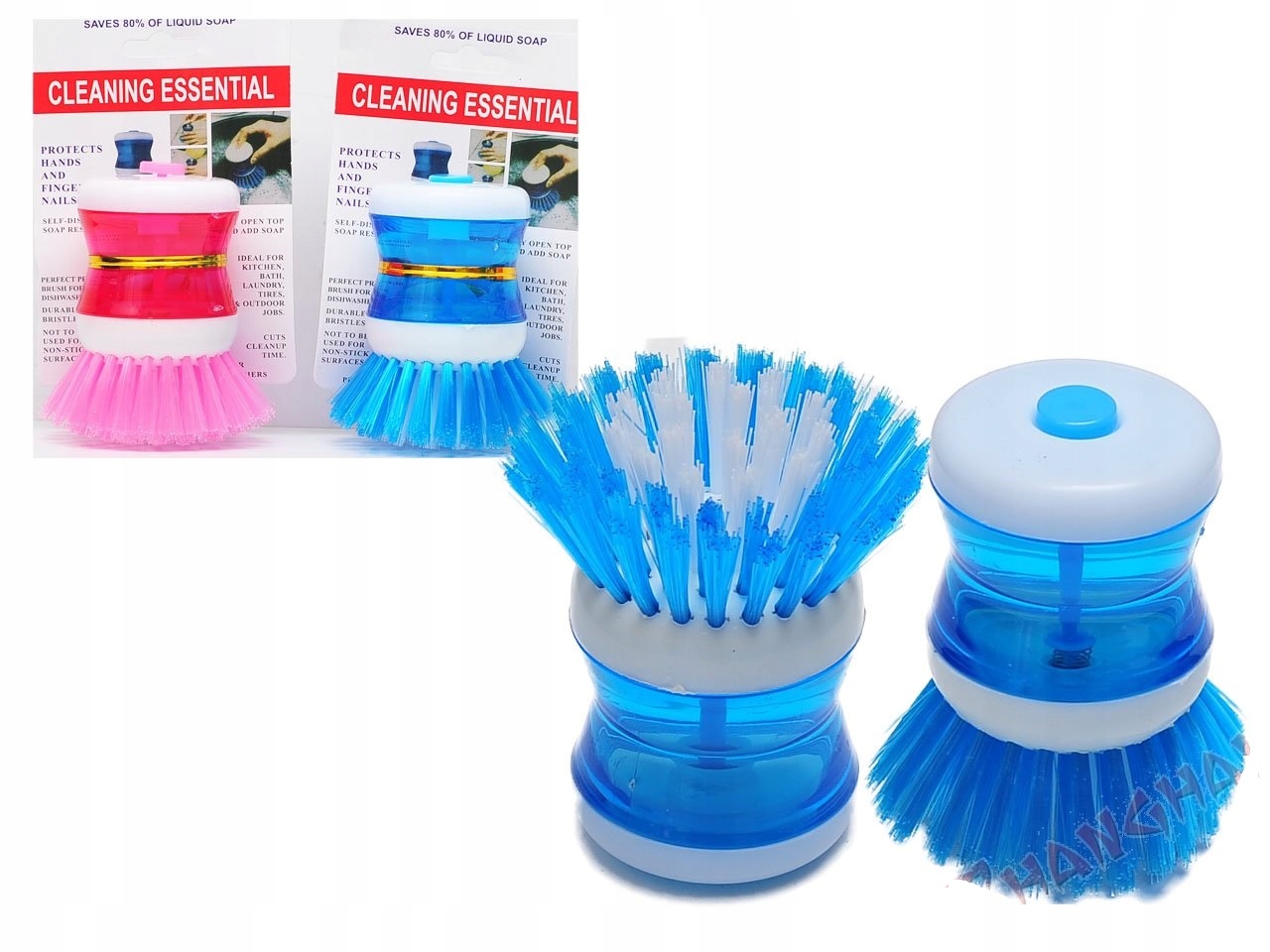 

Szczotka Z Dozownikiem Na Płyn Do Mycia Rąk Kuchni