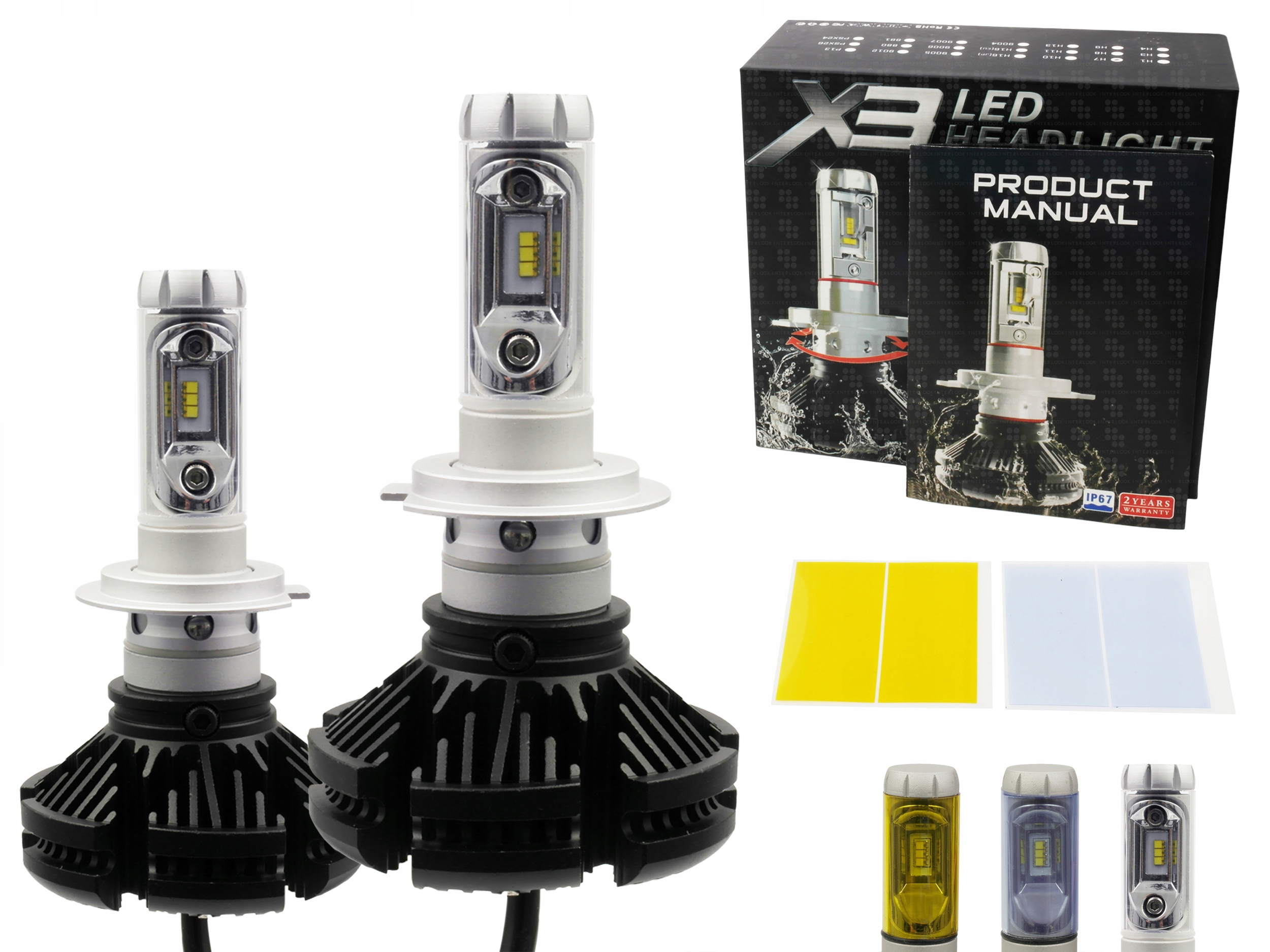 

Żarówki Led H7 X3 Zes 50W Dzień/noc Hom. E8 10R