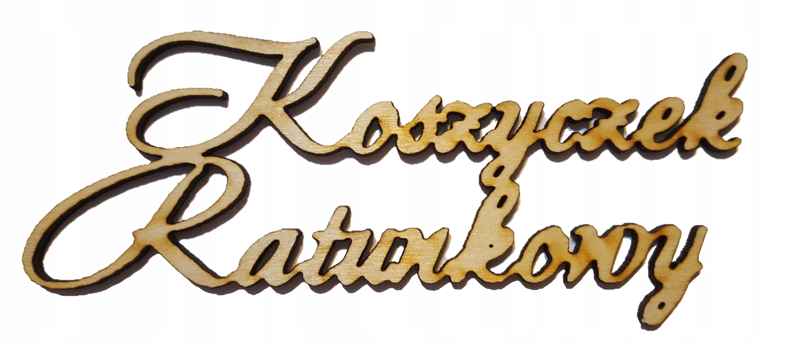 

#273 Koszyczek ratunkowy napis dekor Decoupage