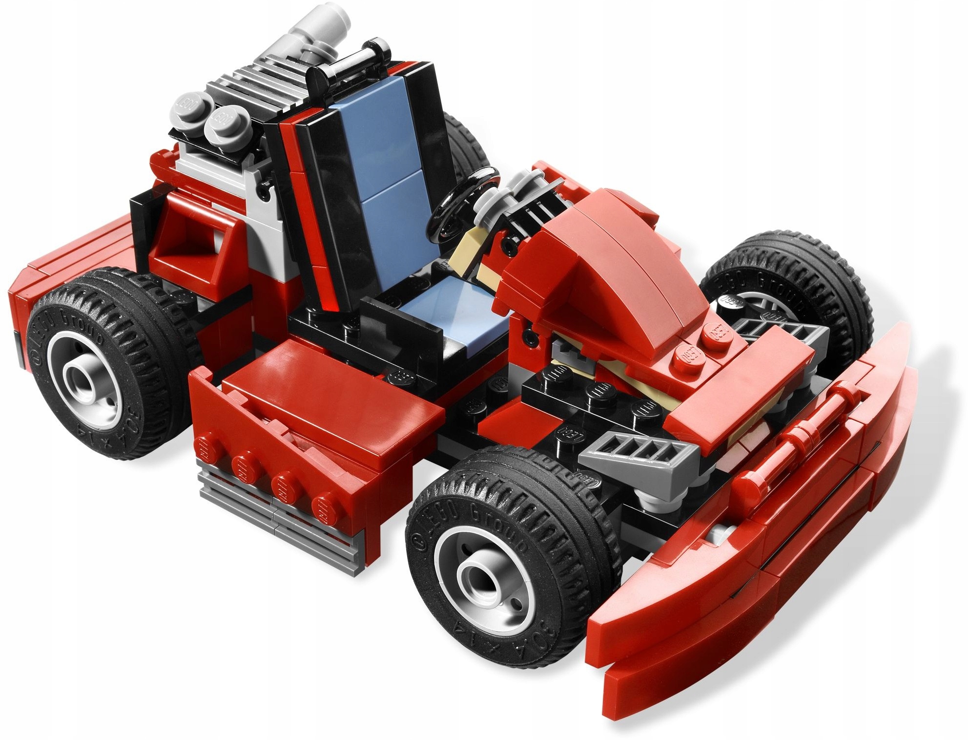 LEGO Creator 3 w 1 3w1 5867 Super Speedster Set Zdobywca Szos 5867 + GRATIS Wiek dziecka 7 lat +
