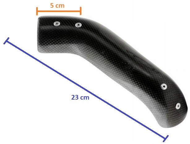 OSLONA KOLEKTORA RURY WYDECHOWEJ GLOWICY 23 CM EAN 5404011423806