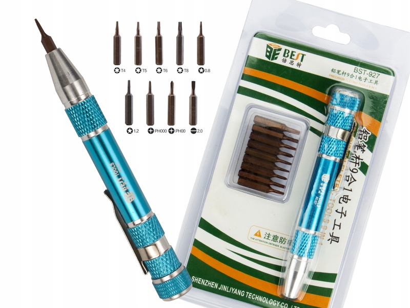 

Best Precyzyjny Wkrętak Śrubokręt Torx 9 in 1