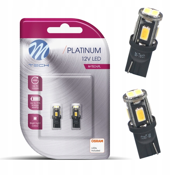 

Żarówki M-Tech 12V W5W 4x Led Hp marki Osram
