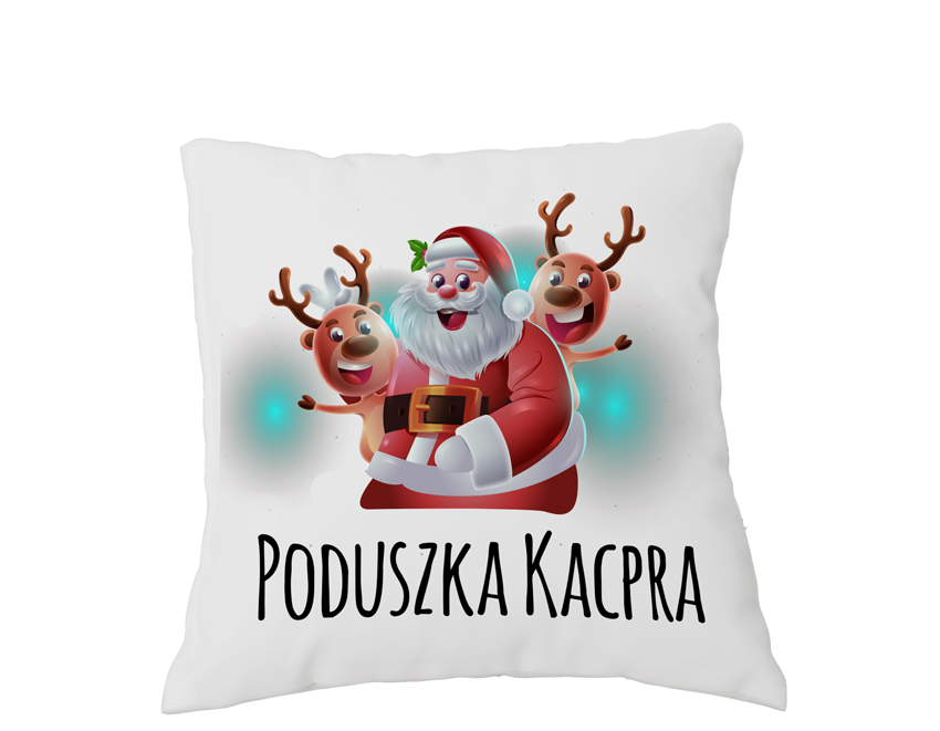 

Poduszka Święta Mikołajki Z Imieniem
