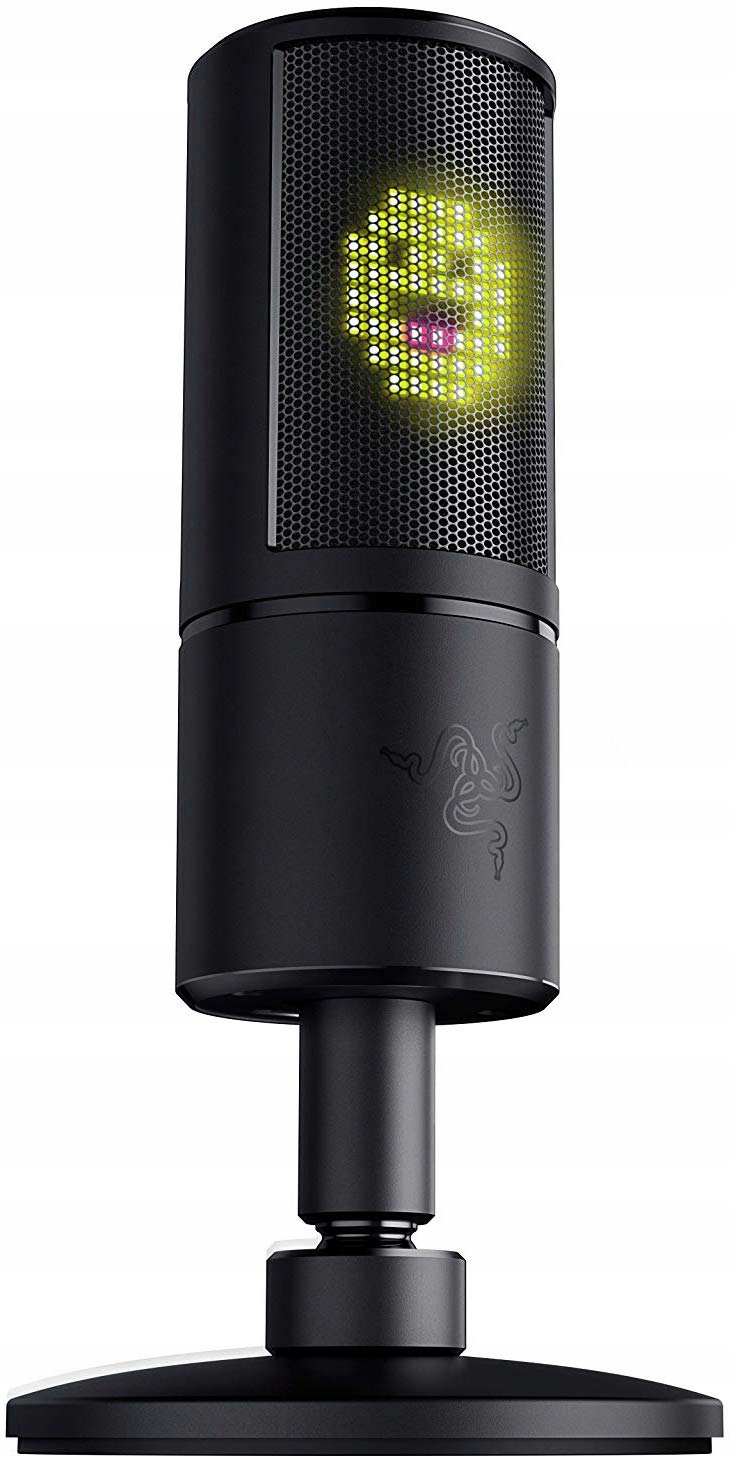Mikrofon Razer Seiren Emote Pojemnościowy Do Streaming Gaming Dla Graczy