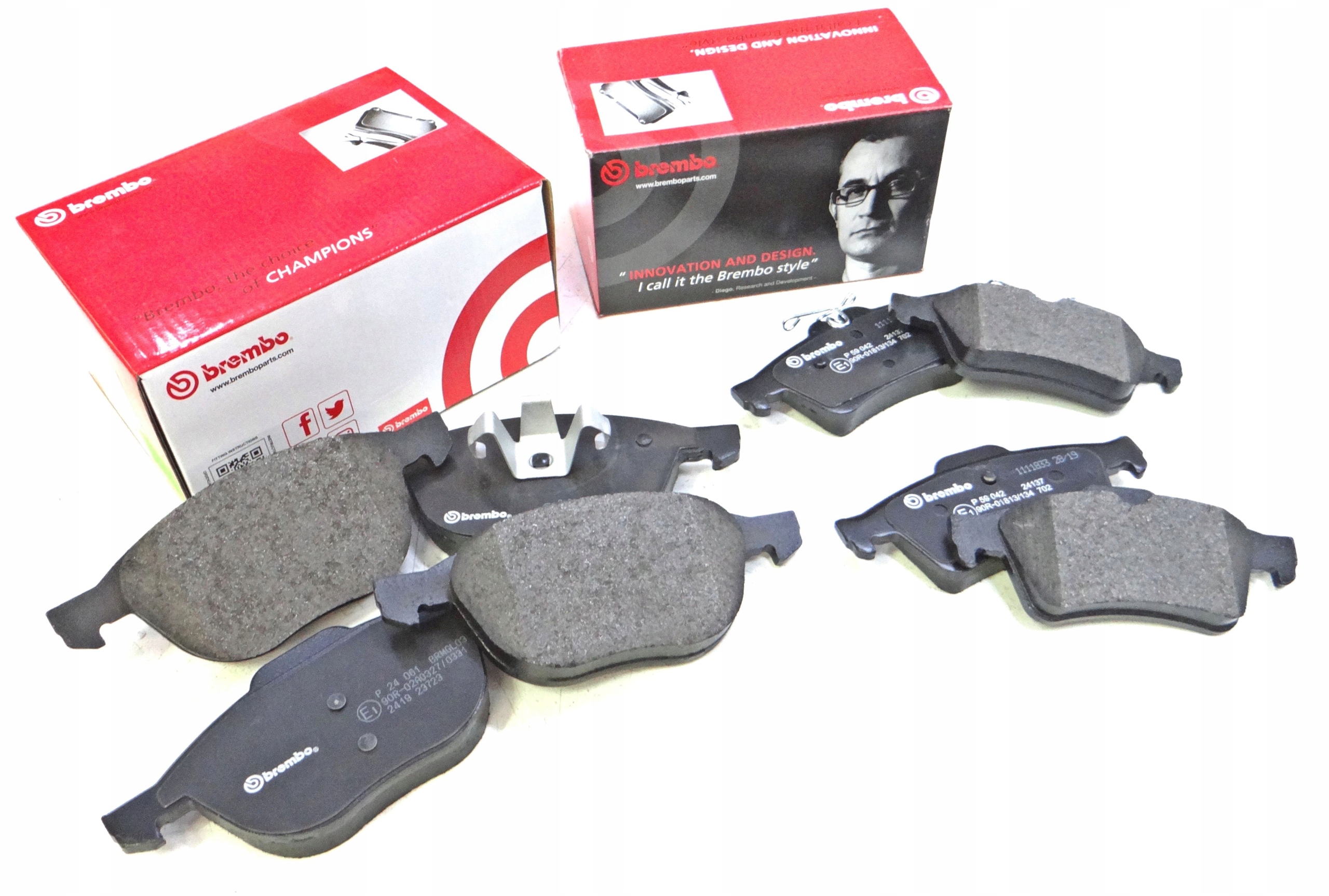 59 042 - ГАЛЬМІВНІ КОЛОДКИ ПЕРЕДНІ ЗАДНІ ДЛЯ FORD FOCUS II MK2 C-MAX