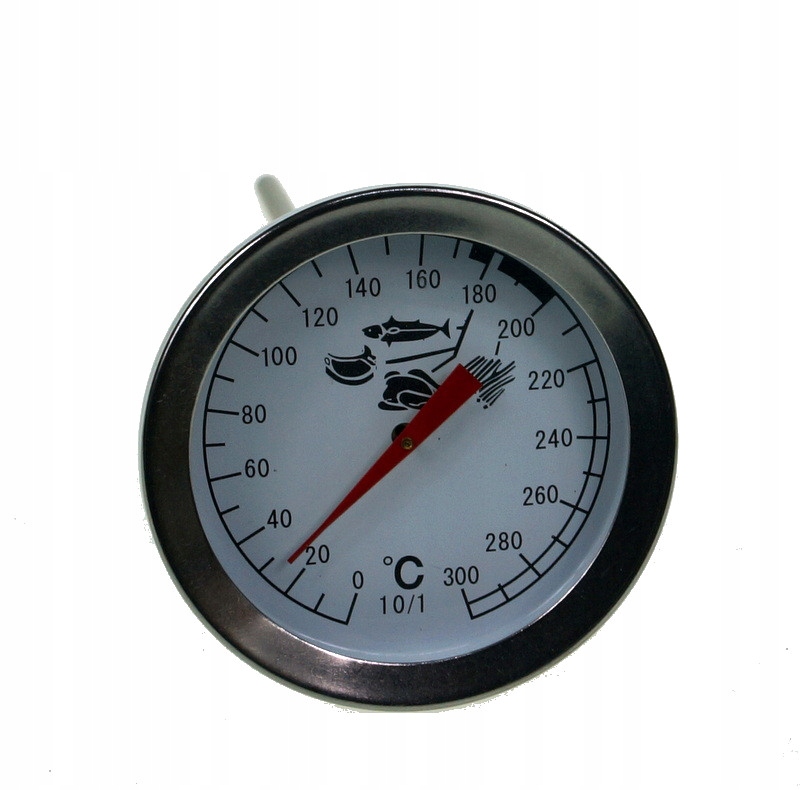 

Termometr Do Wędzarni Grilla Wędzenia 0 Do 300°C