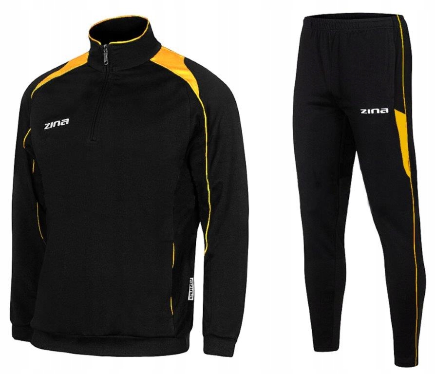 Teplákovka Tréninkový Zina Delta Černý vel. Xxs (140 cm)