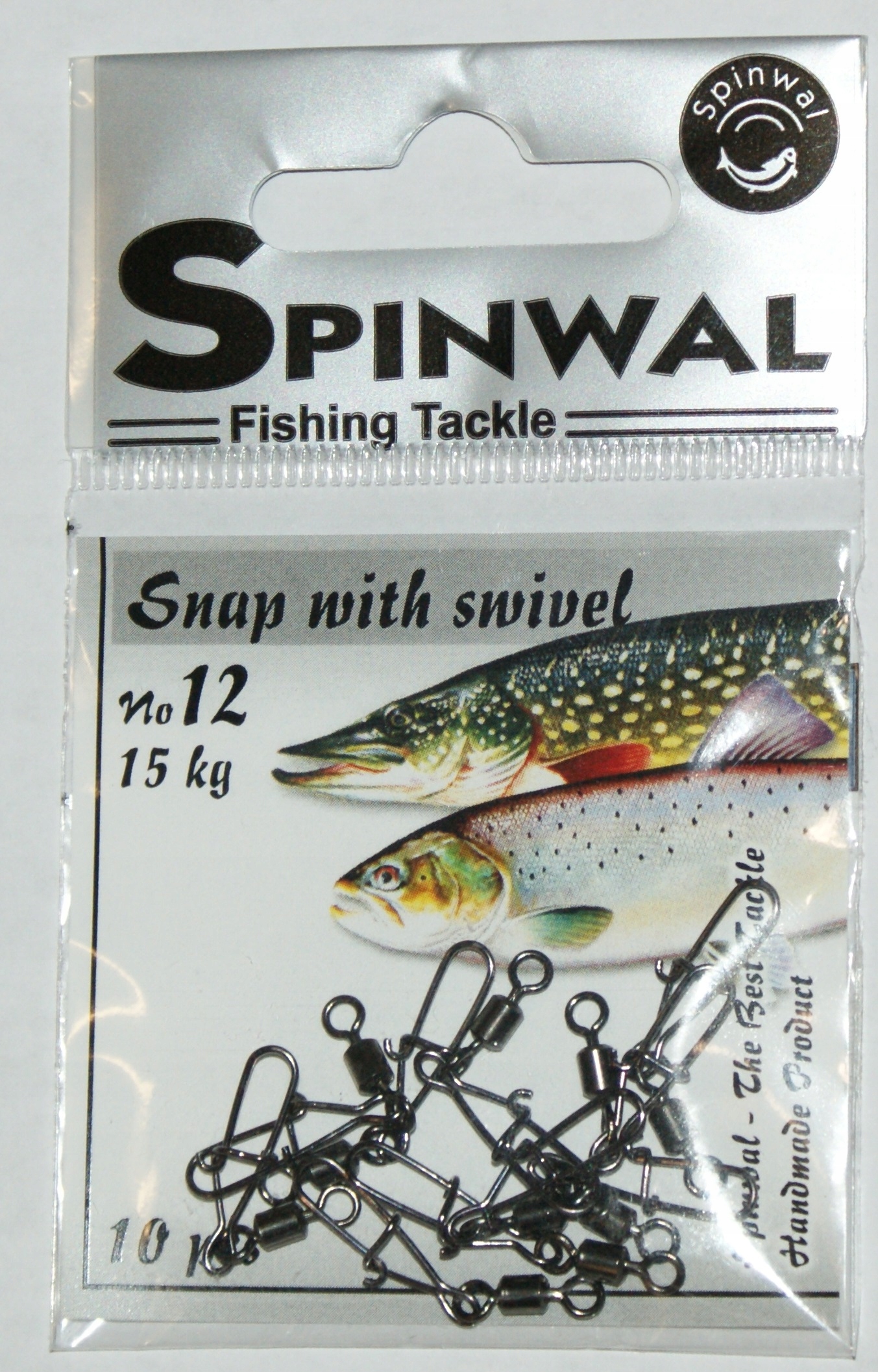 

Spinwal Agrafka z krętlikiem walcowym nr.12 do15kg