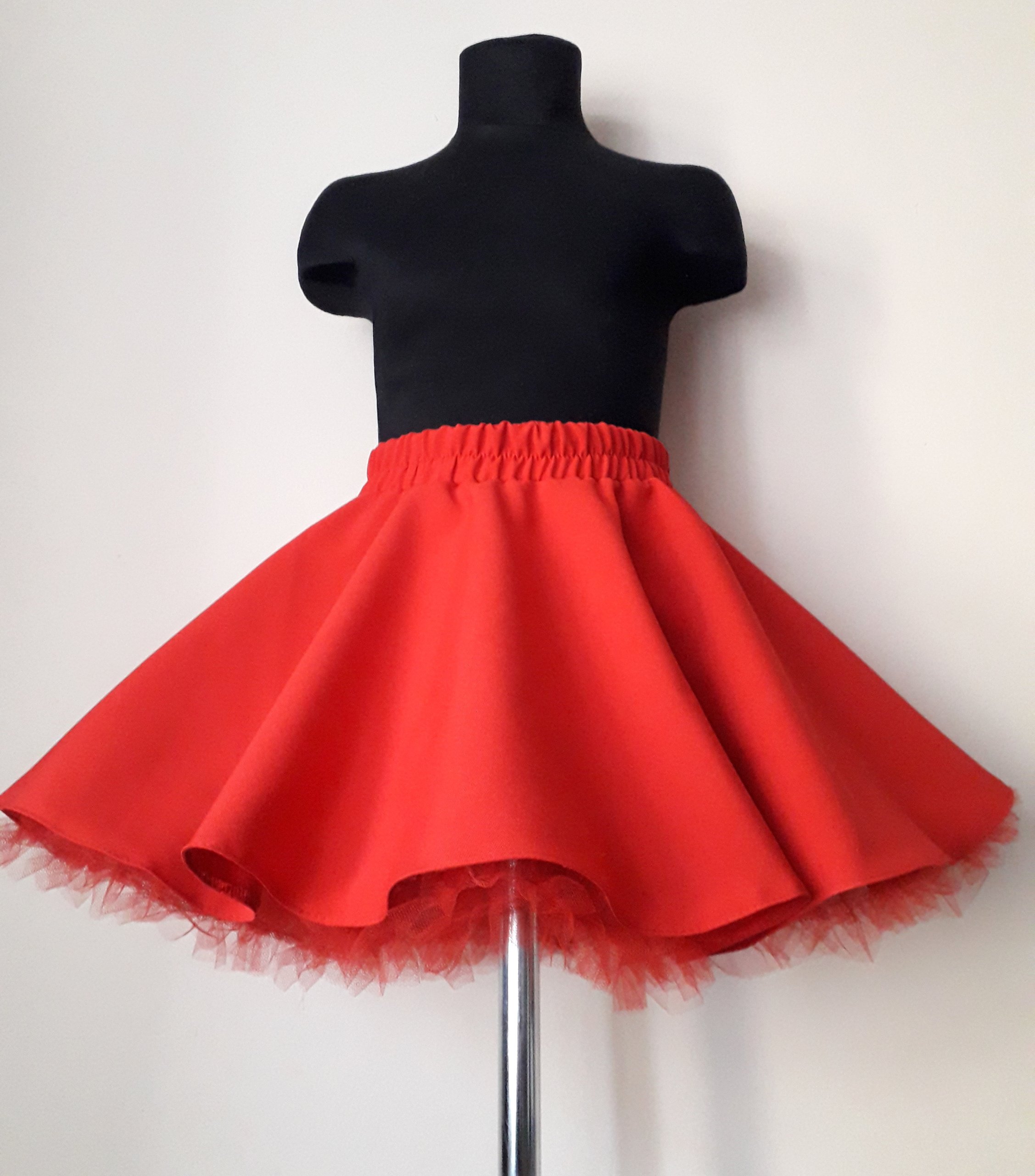 SPÓDNICZKI Z KOŁA PIN-UP 122 Płeć dziewczynki