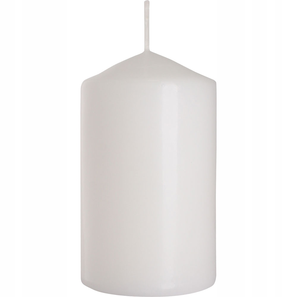 

Bispol 15cm Świeca WALEC-kolor Biała 80/150