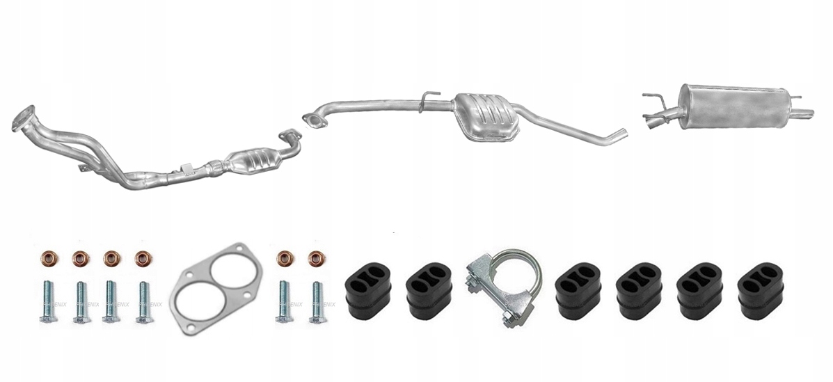 Opel Omega B 2.0i 16V 99 kW (1994-12/1999) Sedan Výfukový Systém