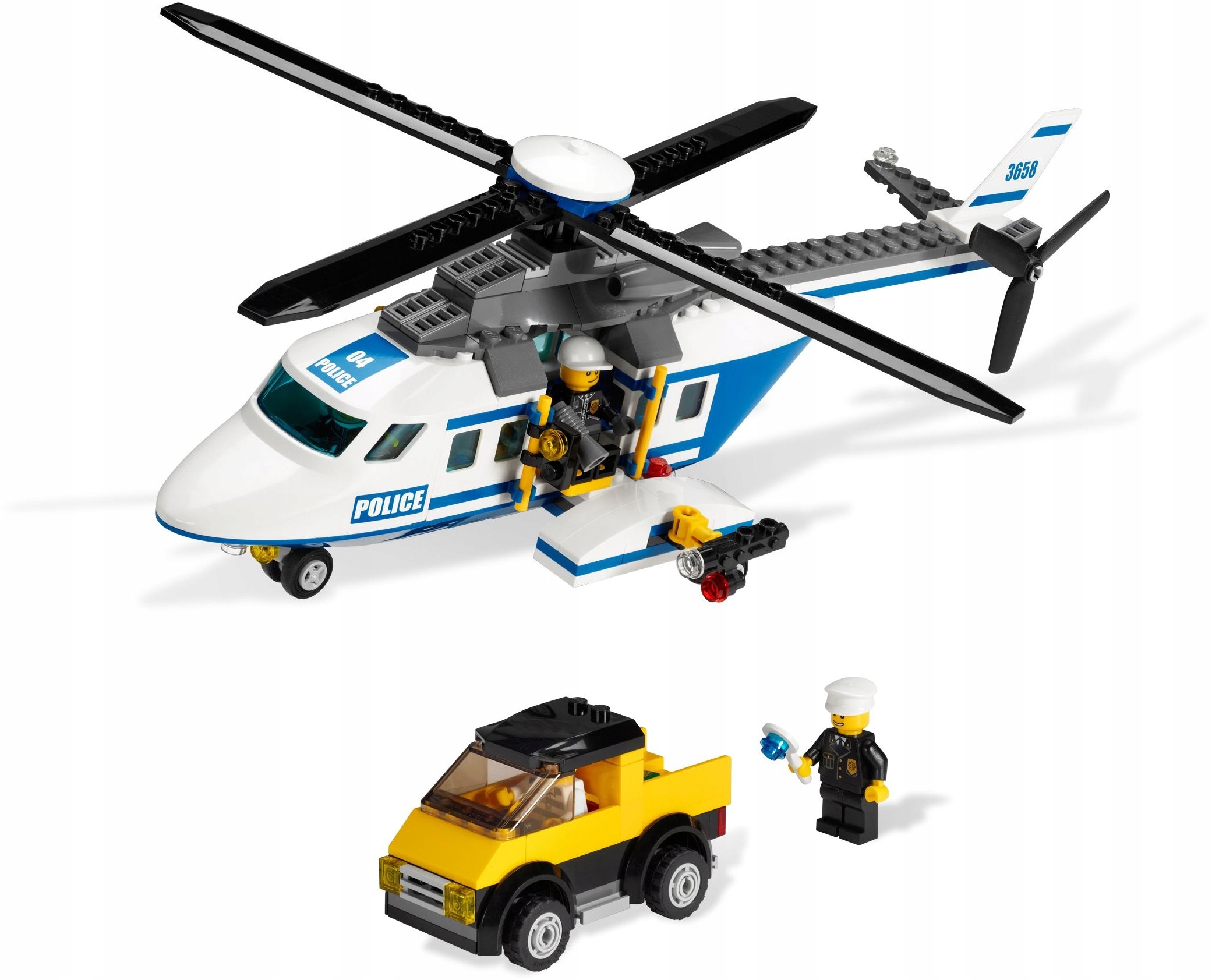 Lego City 3658 Limitovaná Policejní Helikoptéra